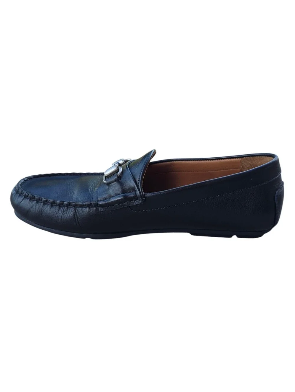 Allen Edmonds Sebastian Bit Driving Loafer Black Leather Mens Size 10.5